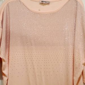 Gorgeous rose gold beaded top